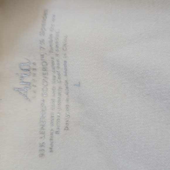 Aria Lattner Everyday Ivory Sleeveless Knit Jumpsuit Large - Picture 6 of 13